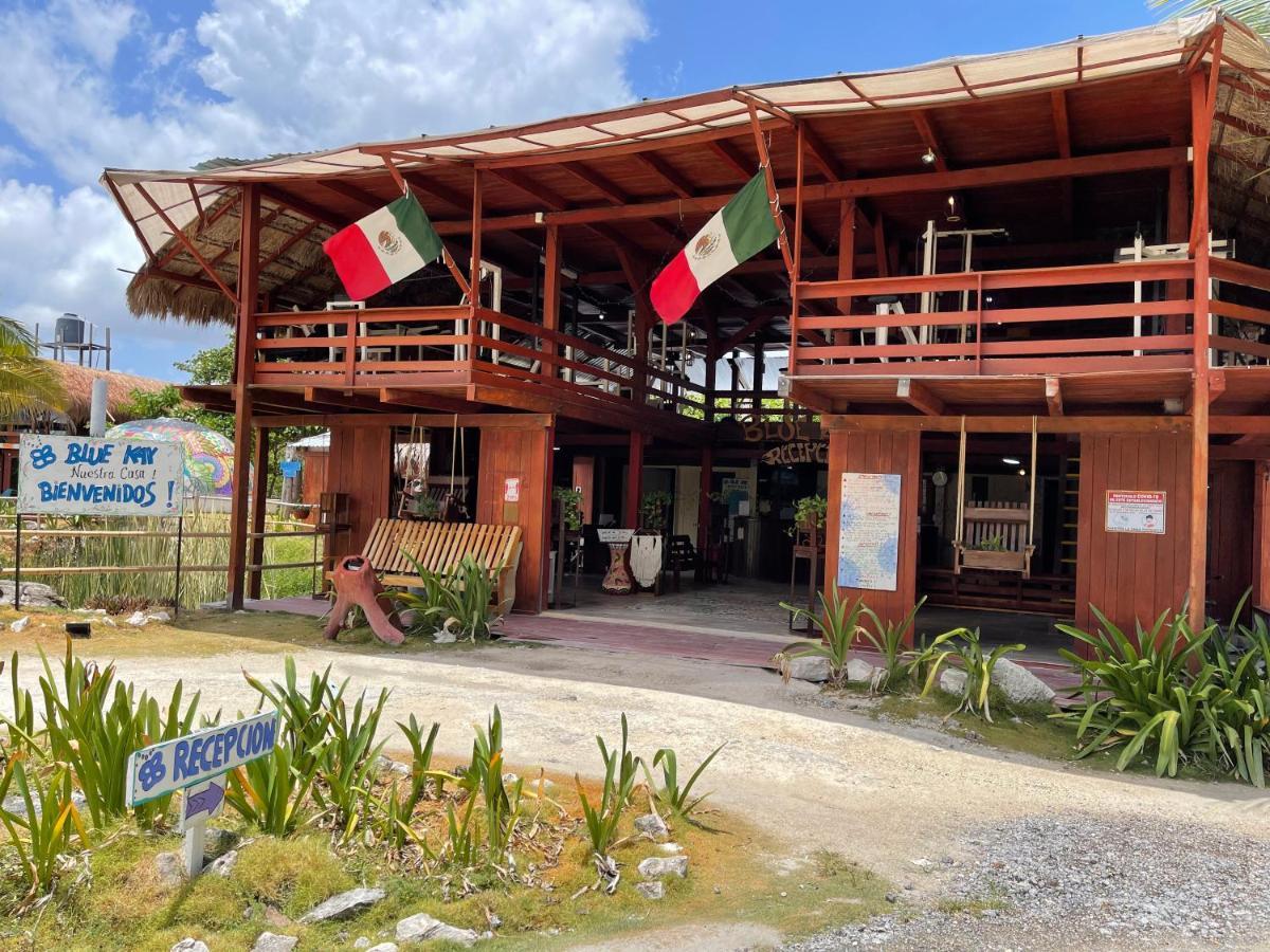 Eco Cabanas Bluekay Hotel Mahahual Exterior photo