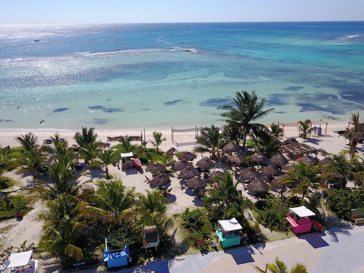 Eco Cabanas Bluekay Hotel Mahahual Exterior photo